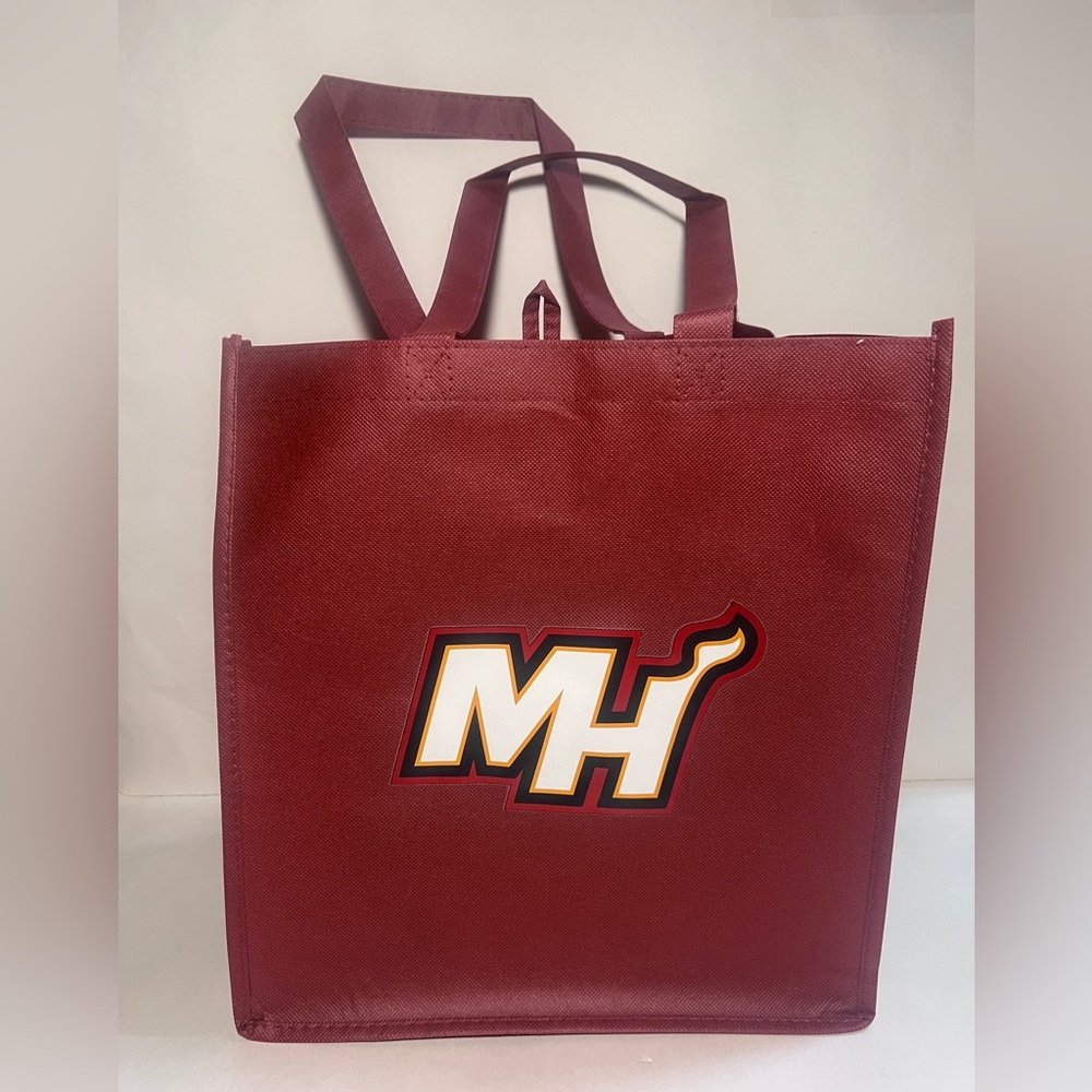 Miami Heat Reusable Tote/ Shopping Bags NWOT